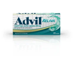 New Advil Reliva liquid caps 200mg