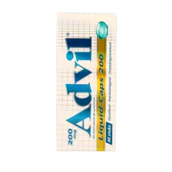 Advil Reliva liquid capsules 200mg