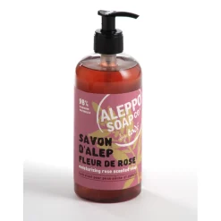 Aleppo Soap Co Rooszeep met pomp