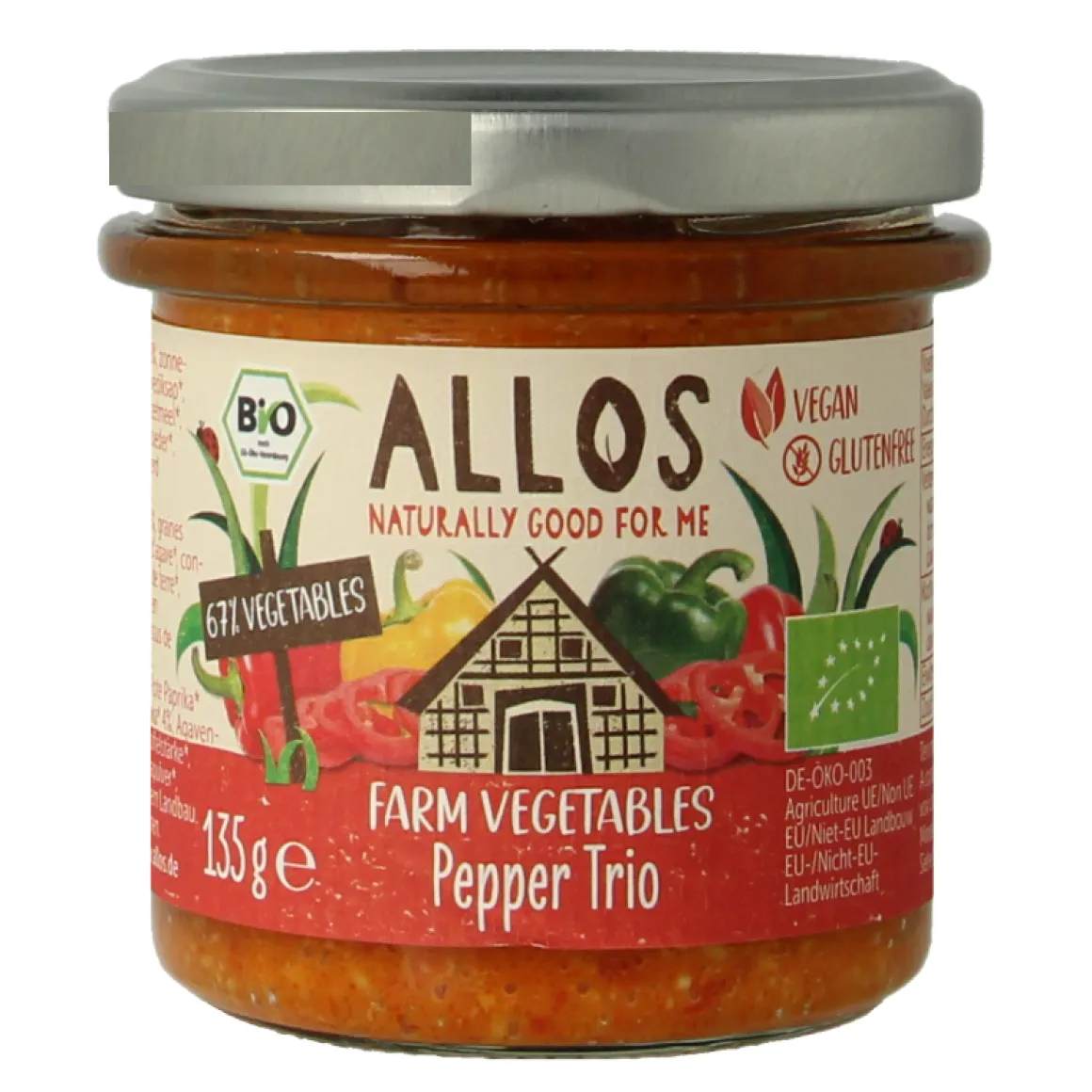 Allos Farm vegetables pepper trio bio
