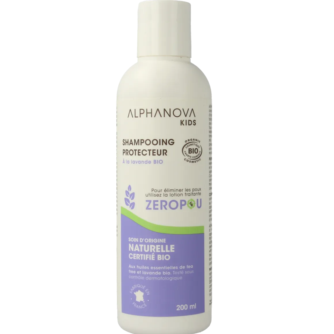 Alphanova Kids Kids bio anti-head lice & nits shampoo