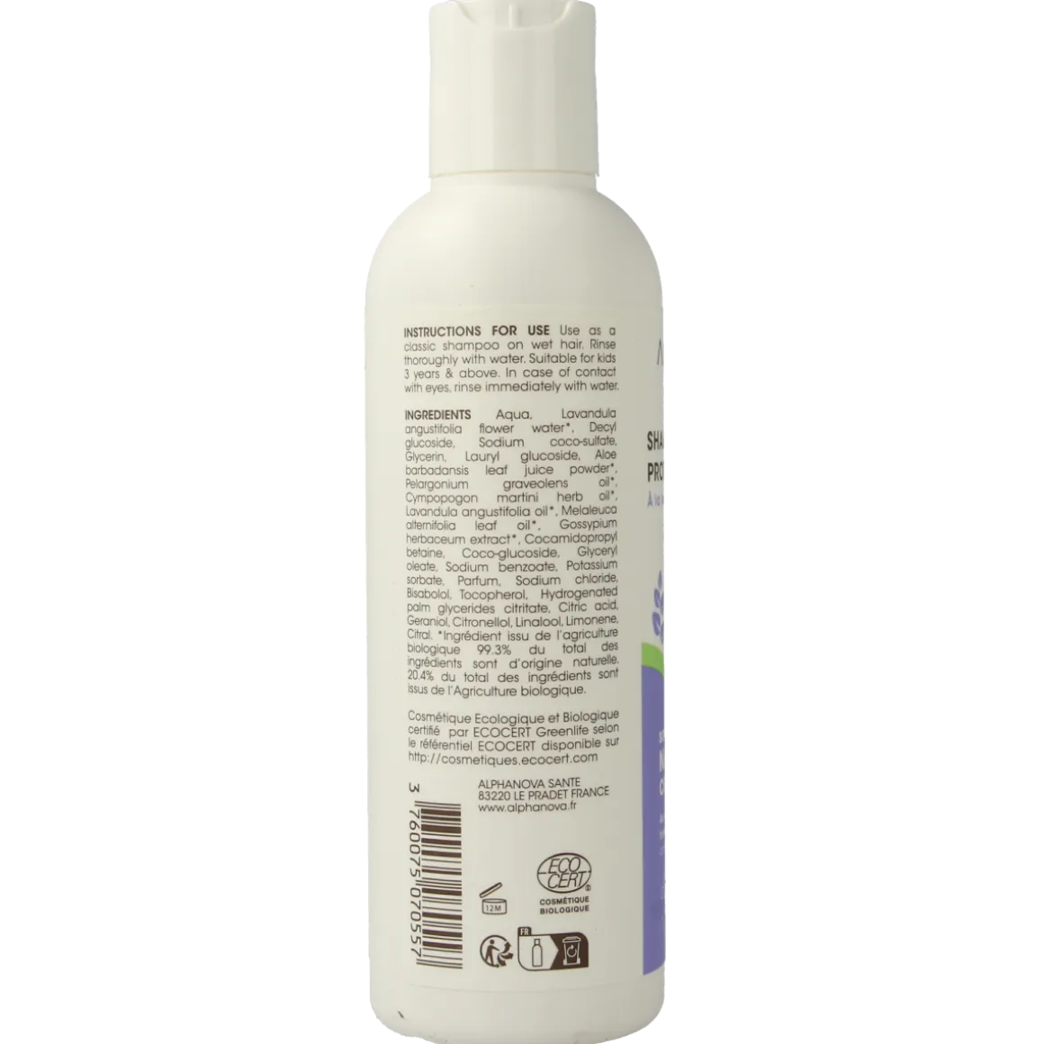 Alphanova Kids Kids bio anti-head lice & nits shampoo