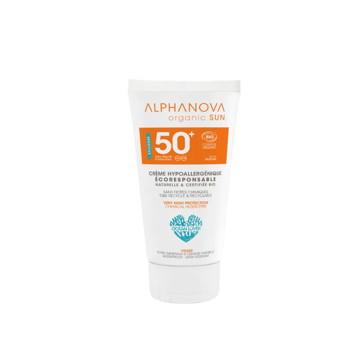 Clearance Alphanova Sun Sun biocream SPF50+ waterproof