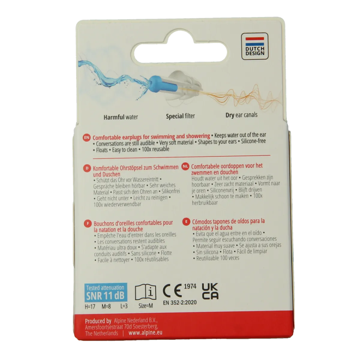 Outlet Alpine Swimsafe oordopjes