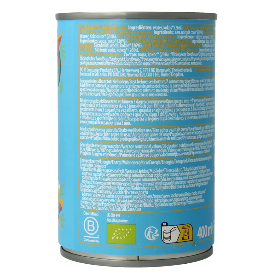 Amaizin Cocosmelk light bio