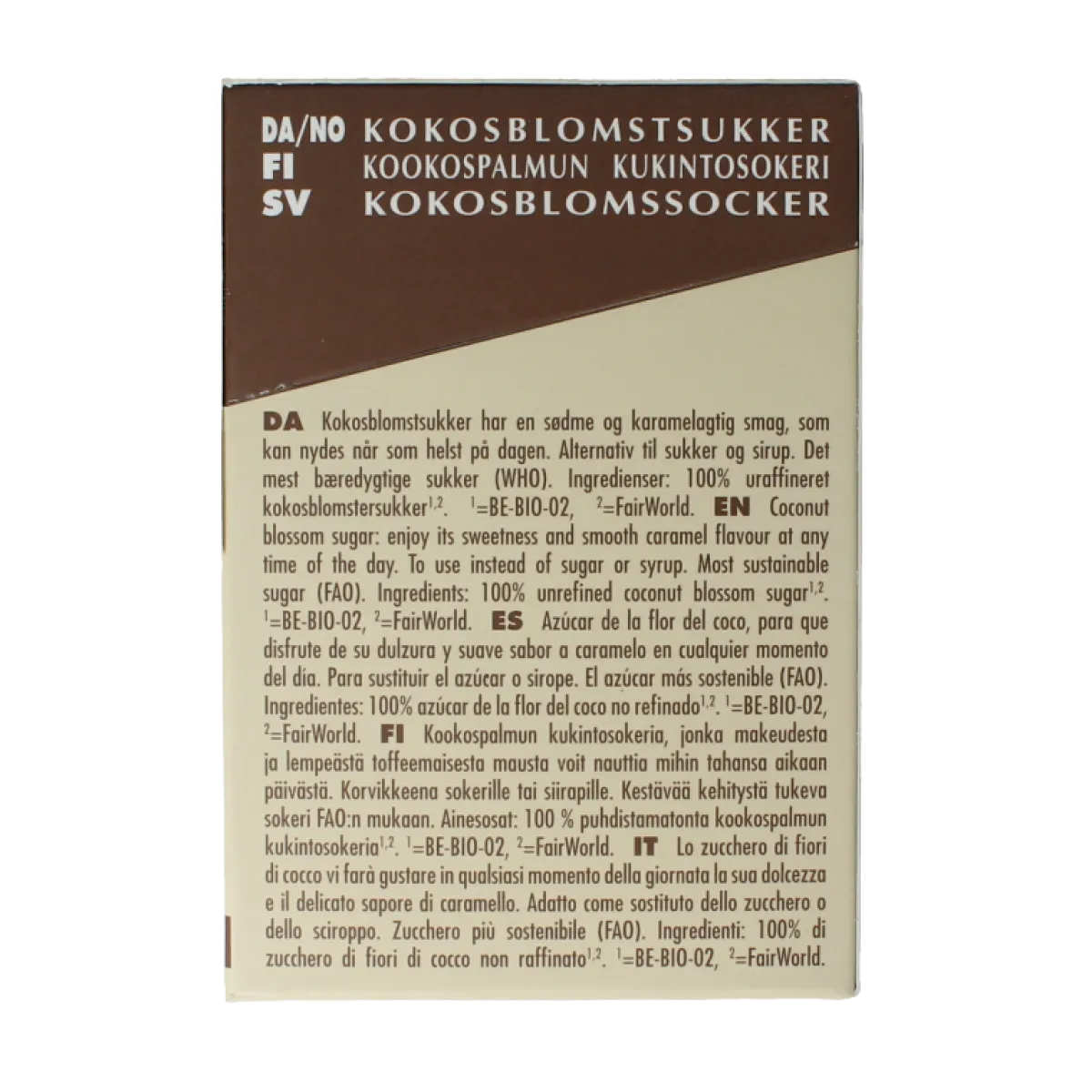 Online Amanprana Gula java brut stick 50 x 4 gram bio