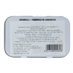 Amarelli Laurierdop liquiriz calabria blikje kleine stukjes