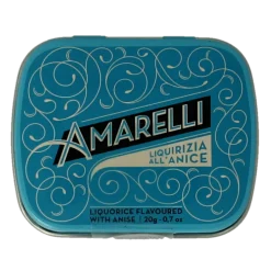 Amarelli Laurierdrop blikje anijs Chicchi