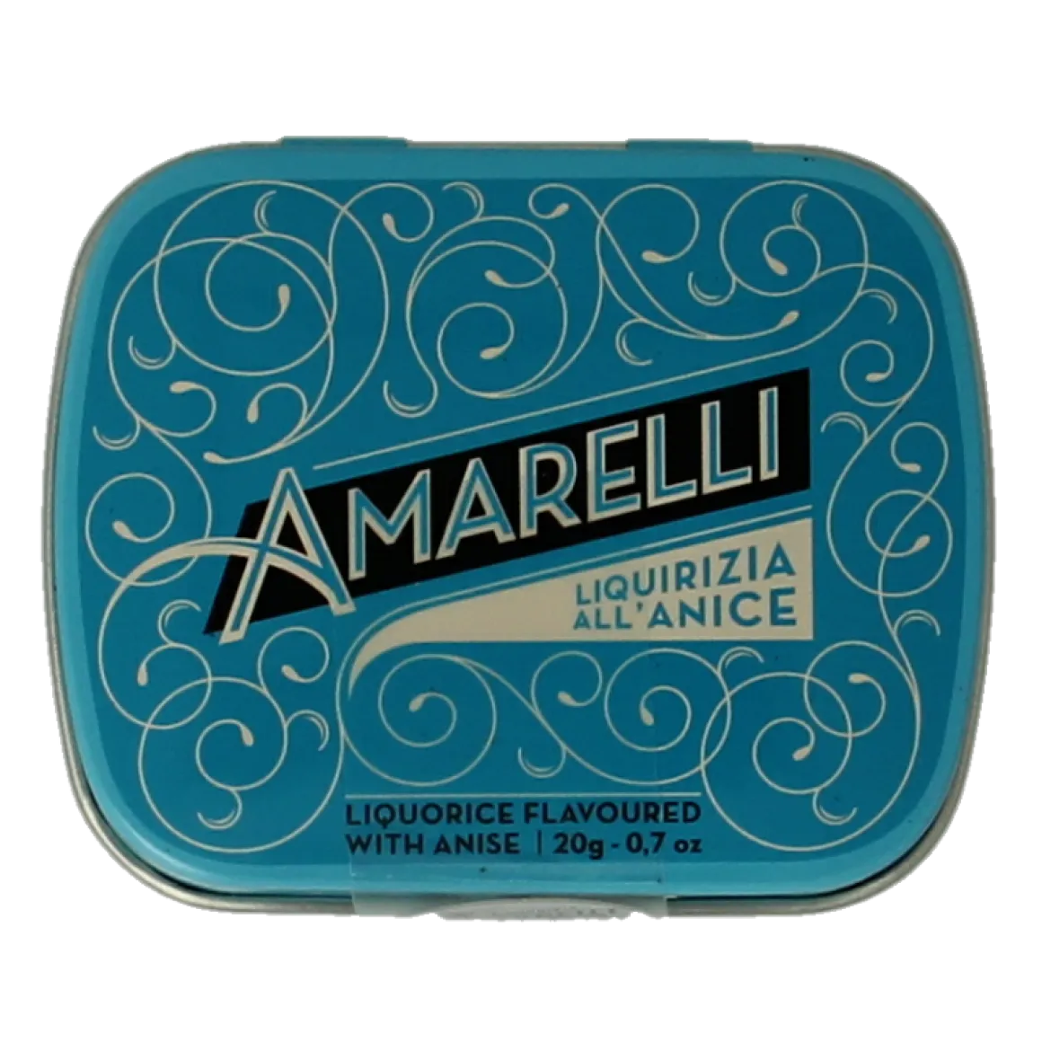 Amarelli Laurierdrop blikje anijs Chicchi