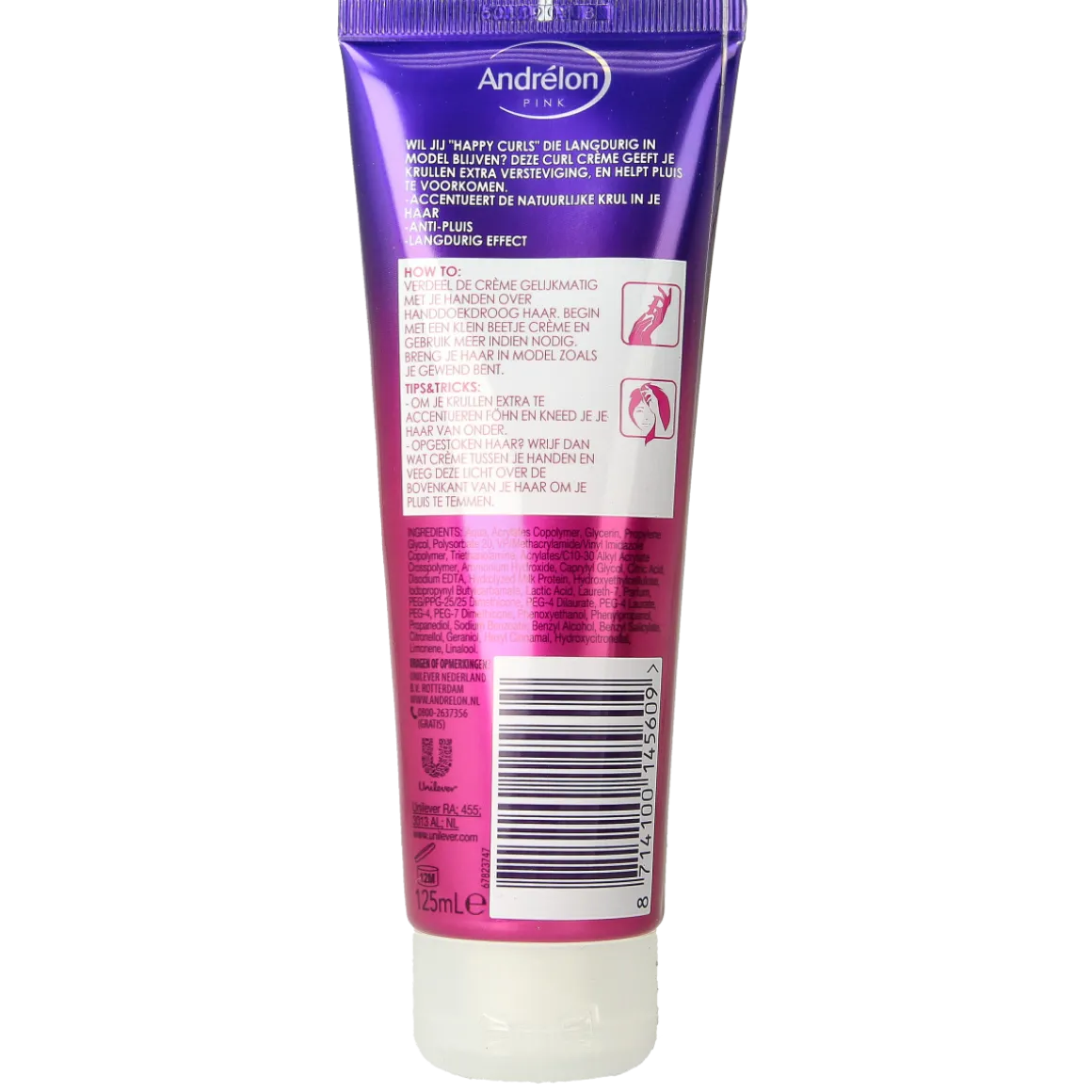 Andrelon Pink creme happy curls