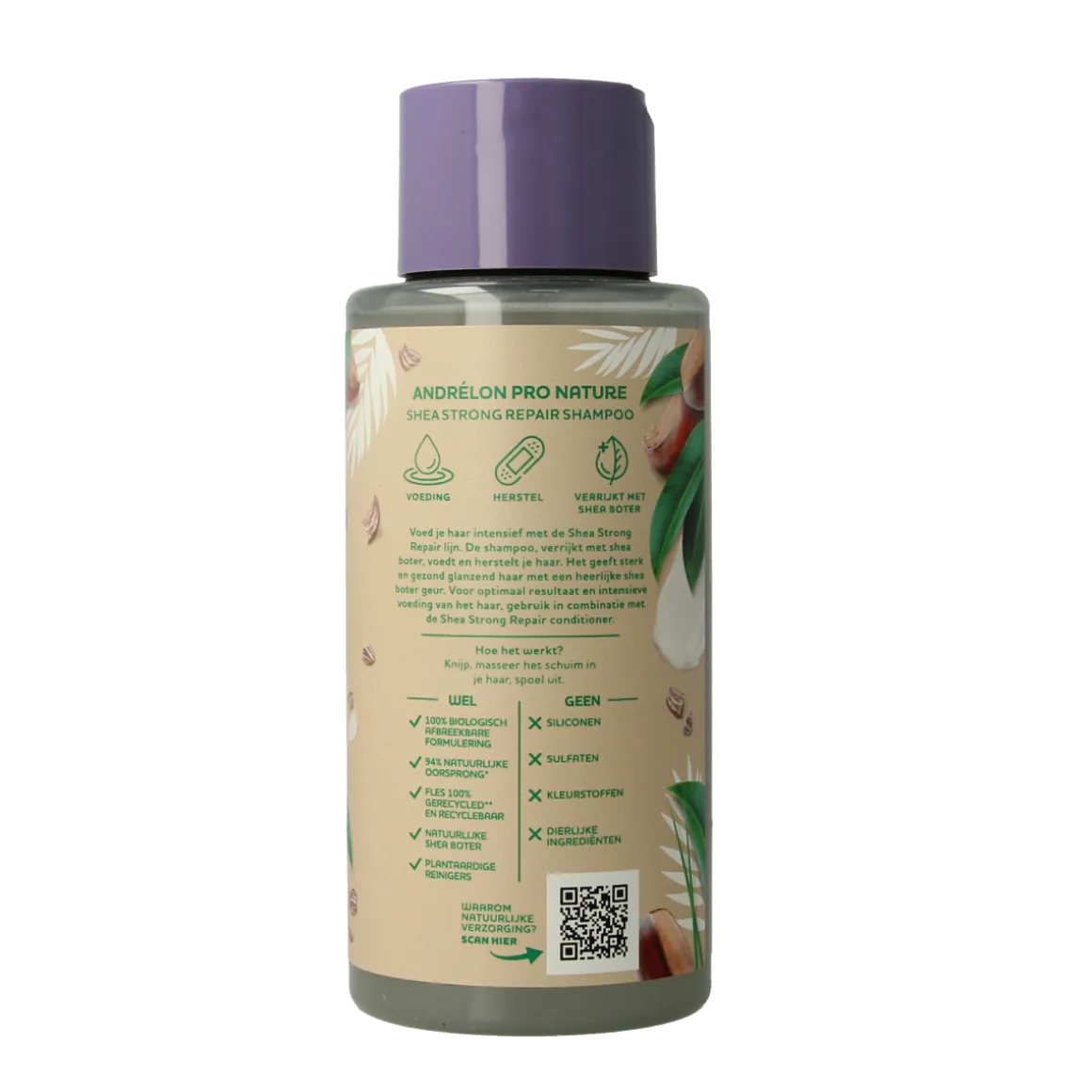 Andrelon Shampoo pro nature shea SOS repair