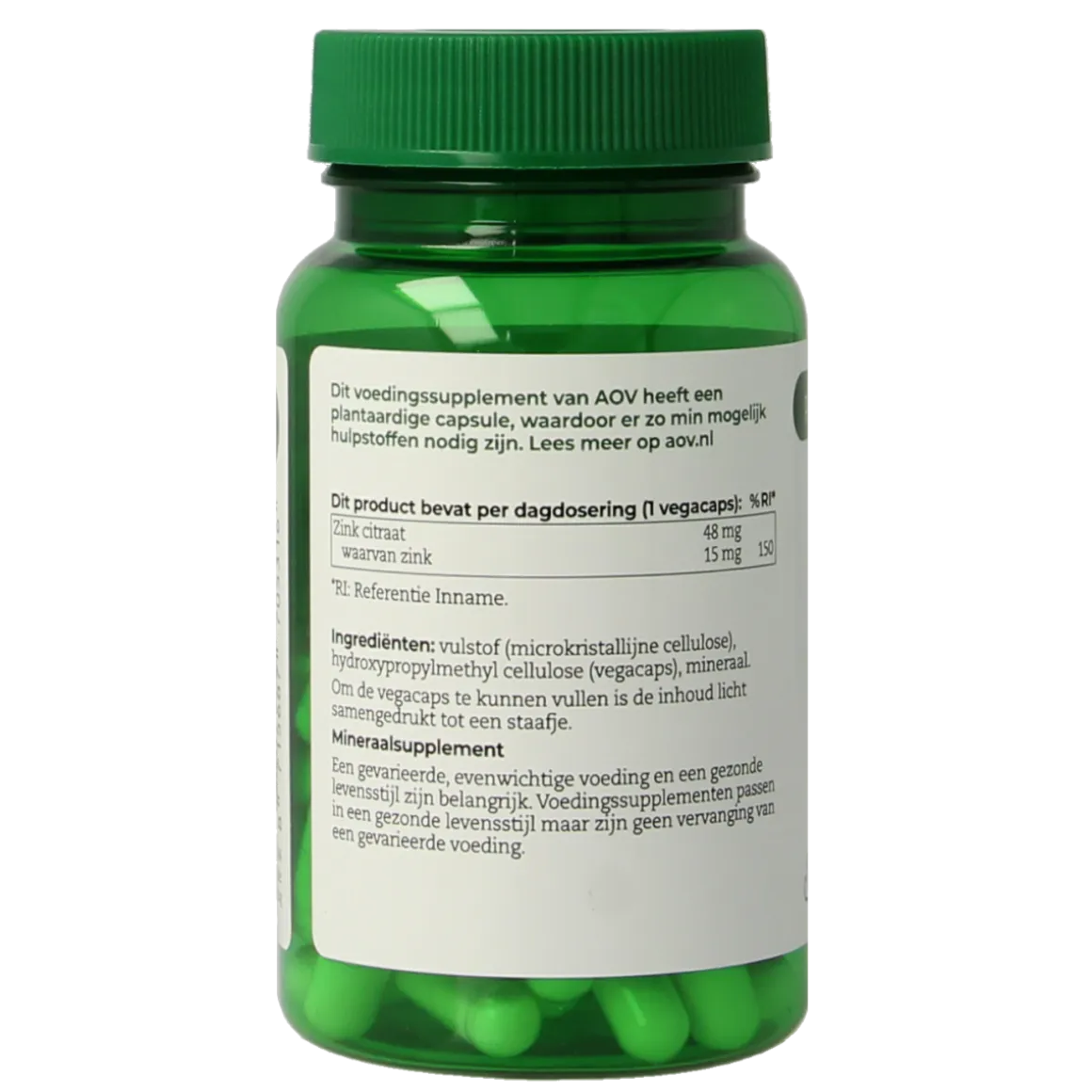 AOV 531 Zink citraat 15mg