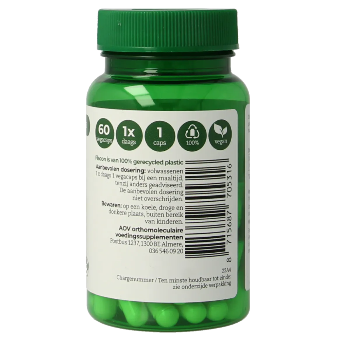 AOV 531 Zink citraat 15mg