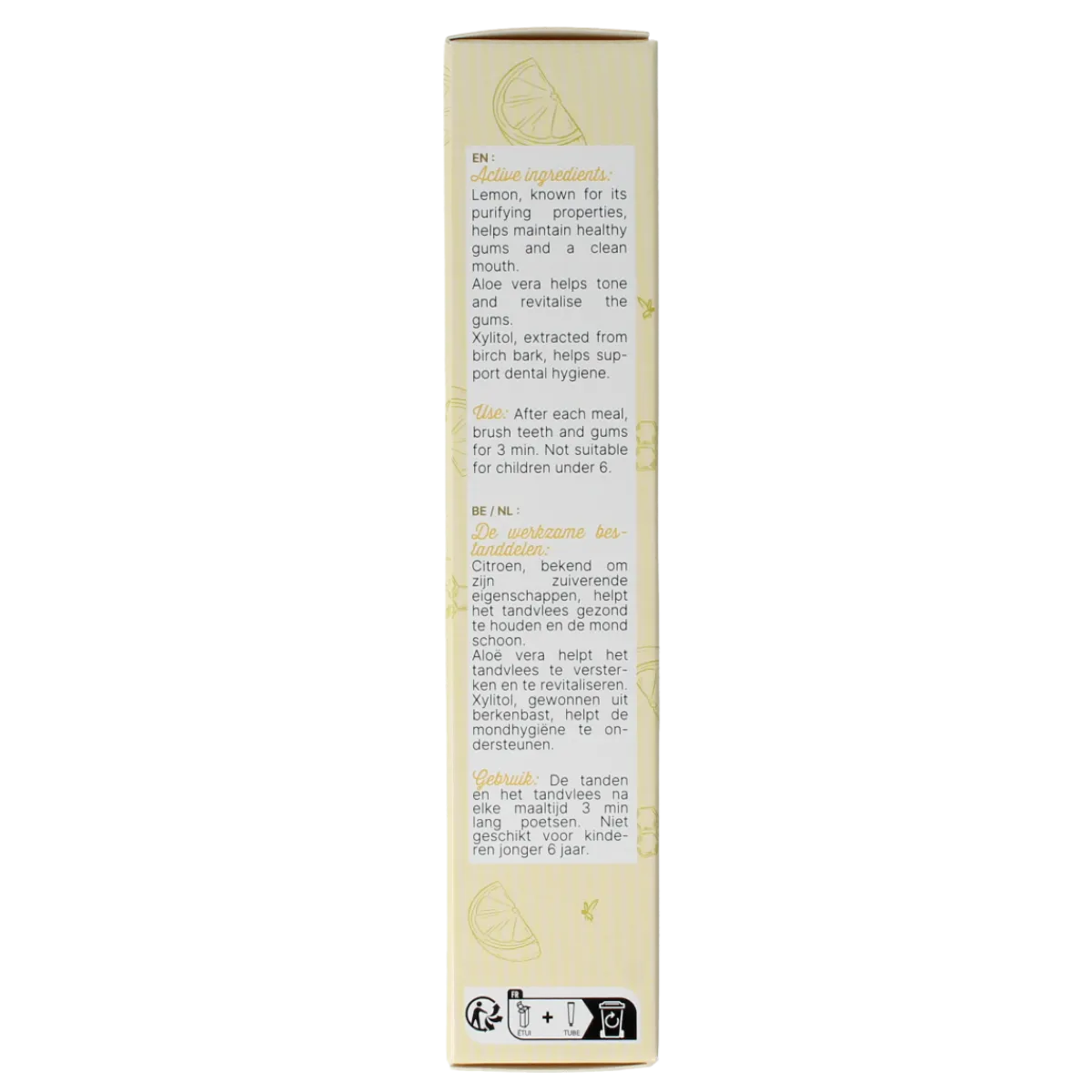 Sale Aprolis Tandpasta citroen en propolis