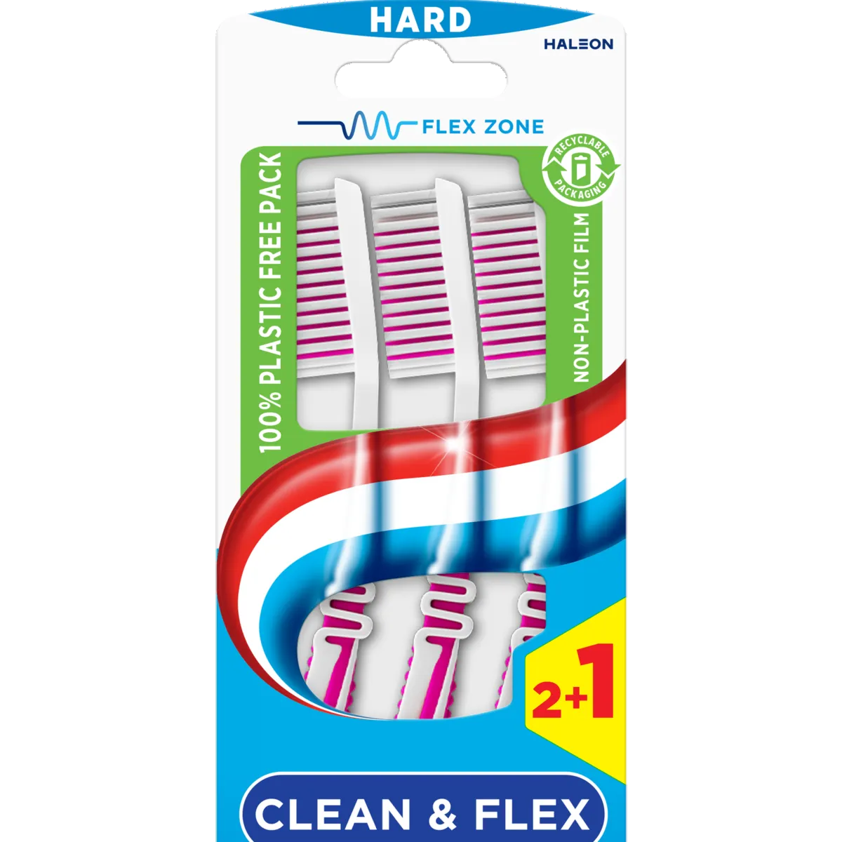 Aquafresh Tandenborstel clean & flex hard