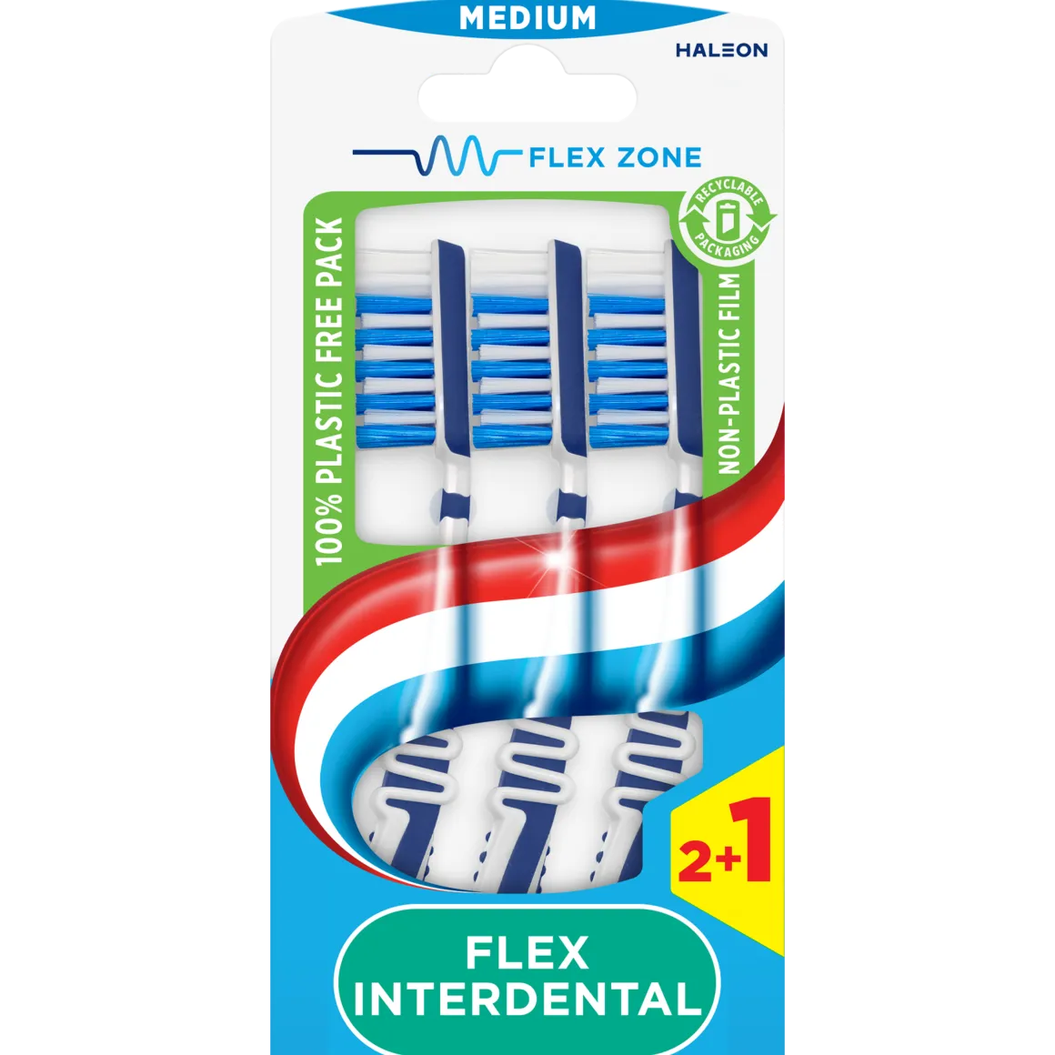 Aquafresh Tandenborstel flex interdental medium