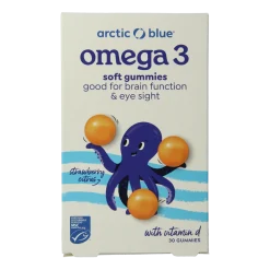 Arctic Blue Omega 3 gummy DHA EPA vitamine D