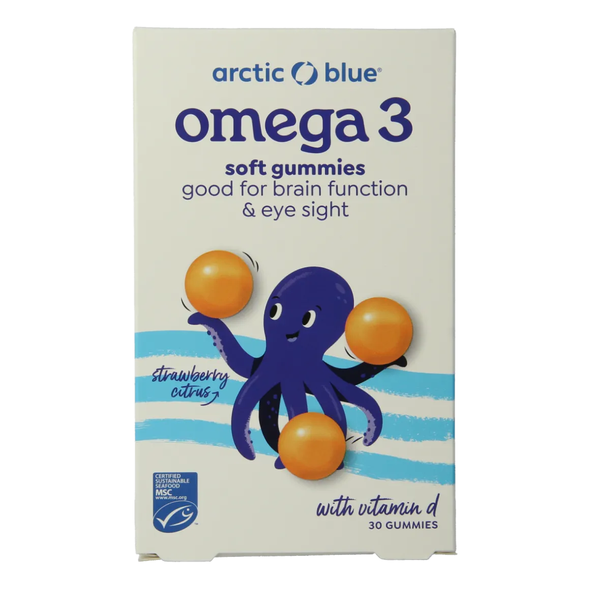 Arctic Blue Omega 3 gummy DHA EPA vitamine D