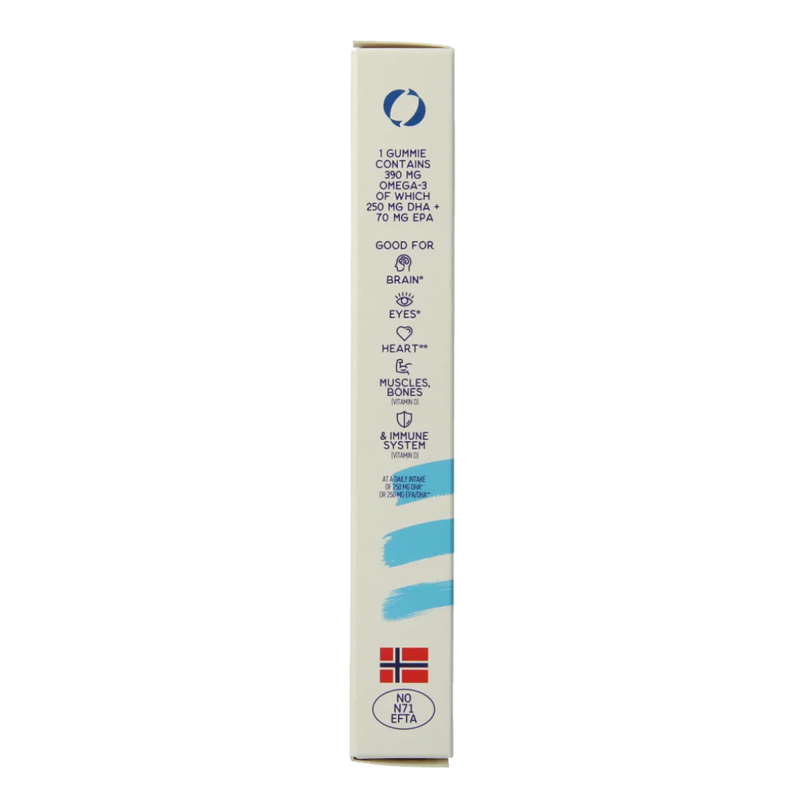 Arctic Blue Omega 3 gummy DHA EPA vitamine D