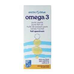 Arctic Blue Omega 3 pure visolie met vitamine D
