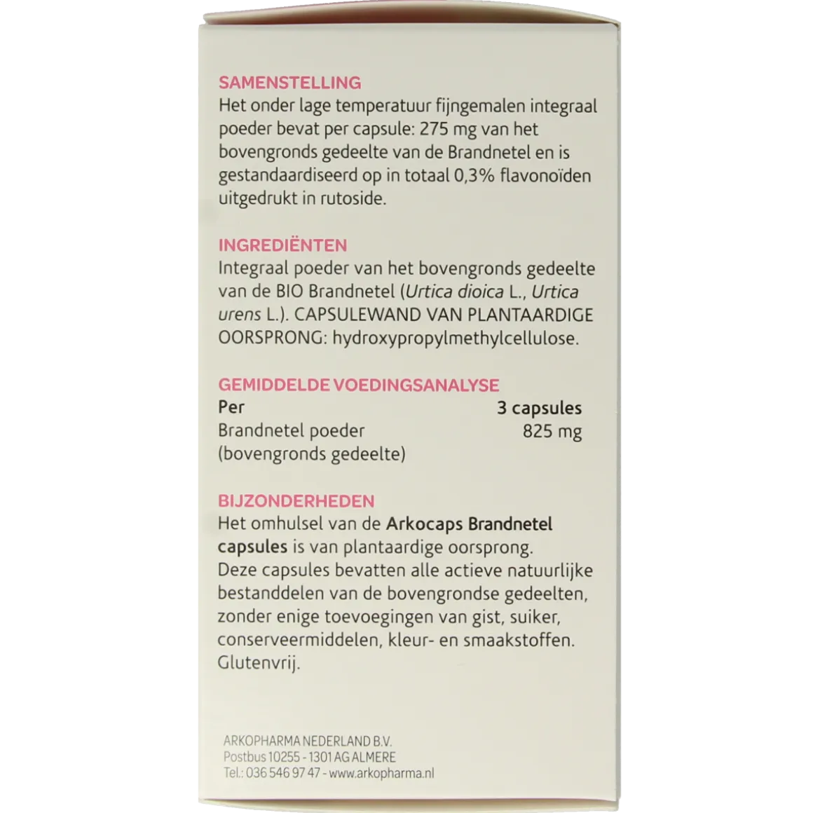 Arkocaps Brandnetel bio