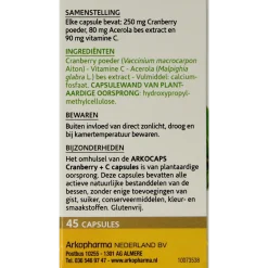 Arkocaps Cranberry & Vitamine C