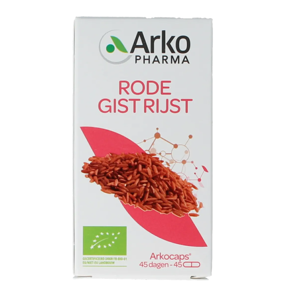Arkocaps Rode gist rijst bio