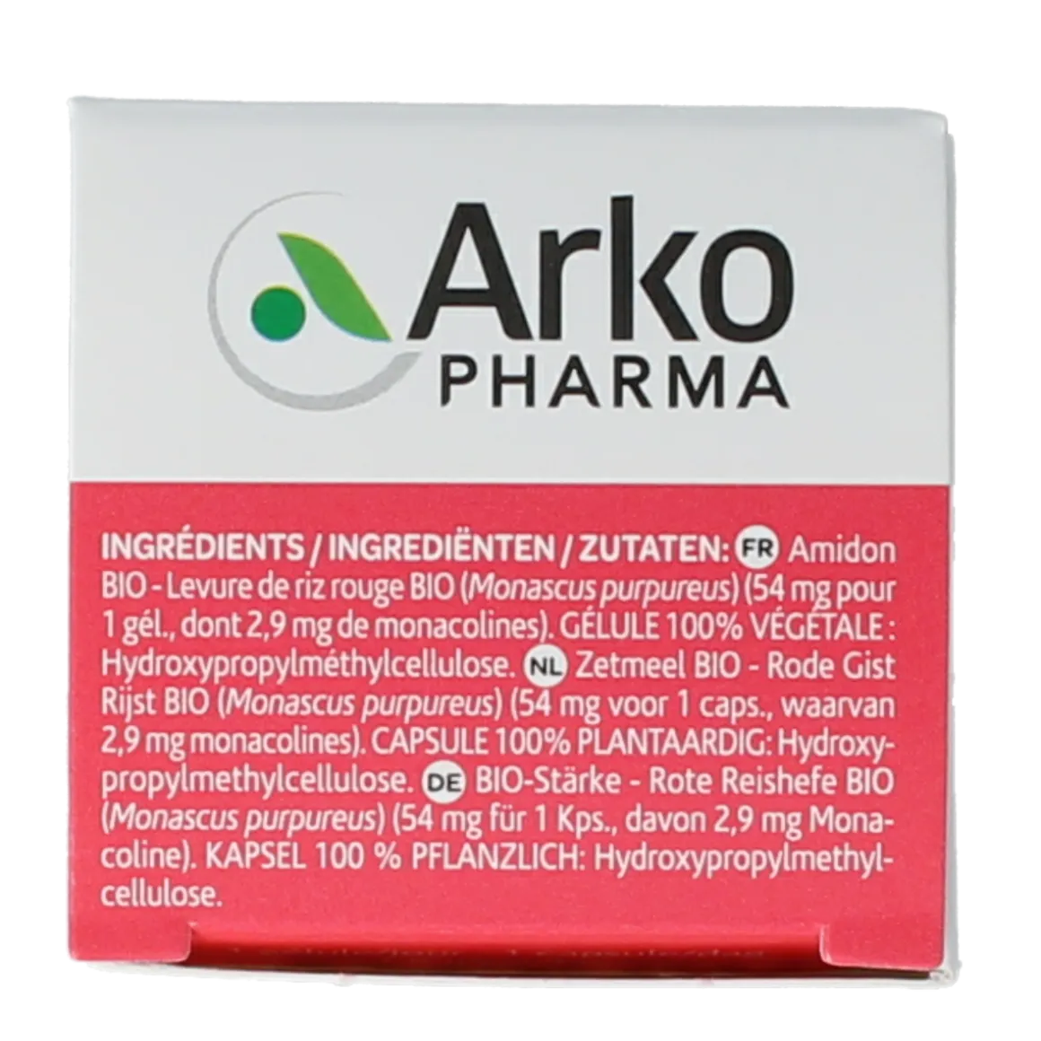 Arkocaps Rode gist rijst bio