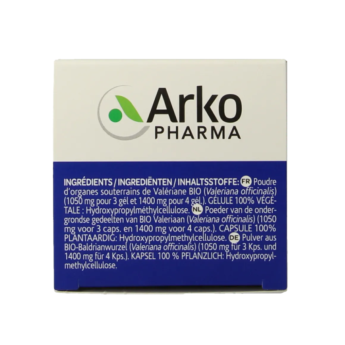 Arkocaps Valeriaan bio