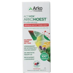 Arkohoest Kruidensiroop gezoet met honing