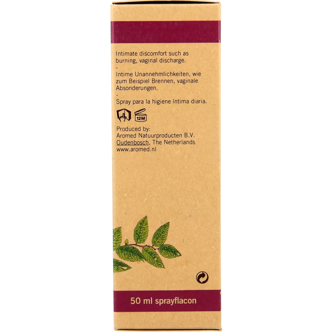 Aromed Candira intiem hygiene spray
