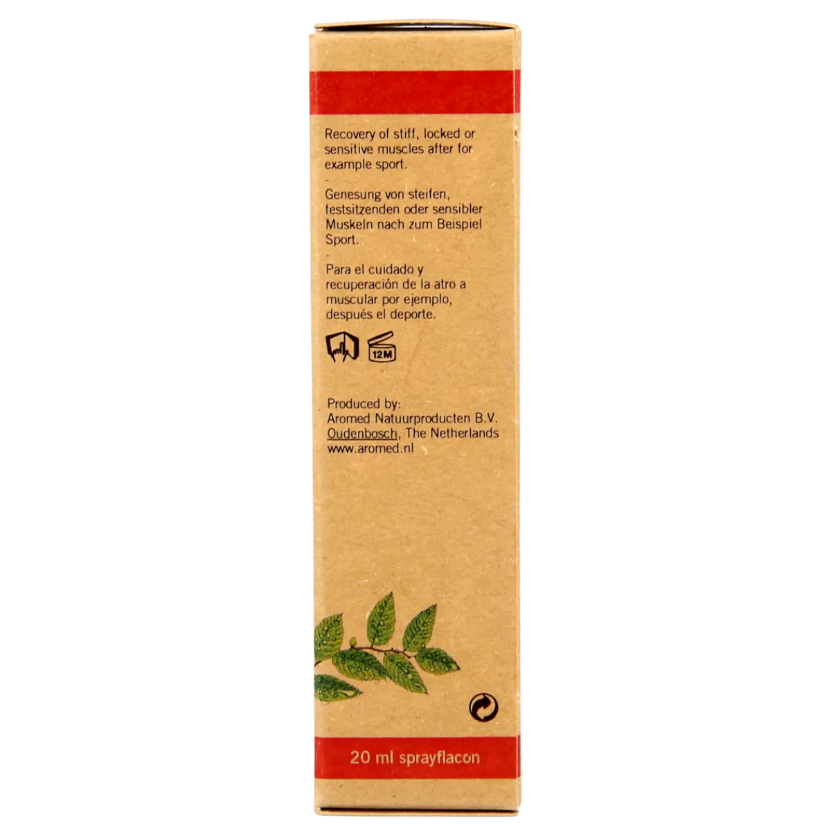 Hot Aromed Shanghan-Lun spierolie spray