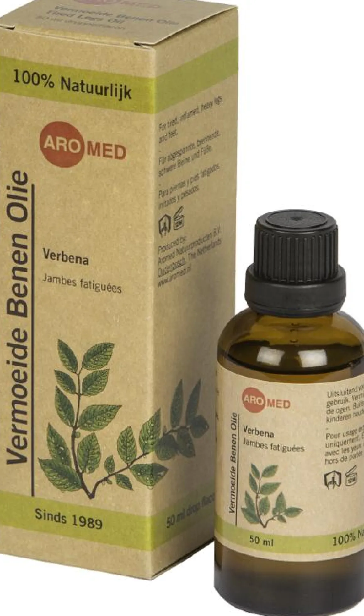 Aromed Verbena vermoeide benen olie