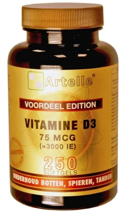 Artelle Vitamine D3 75mcg