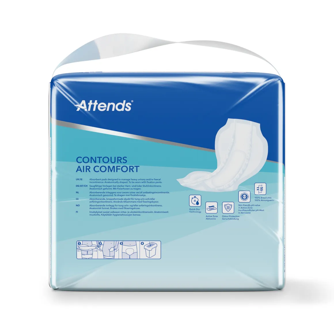 Attends Contours air comfort 10