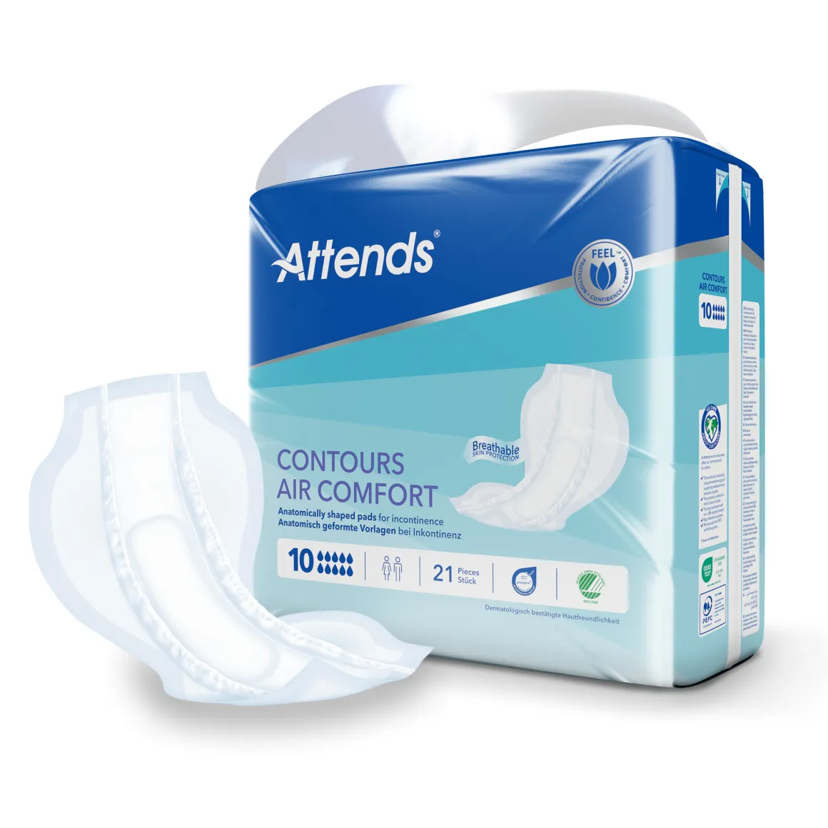Attends Contours air comfort 10