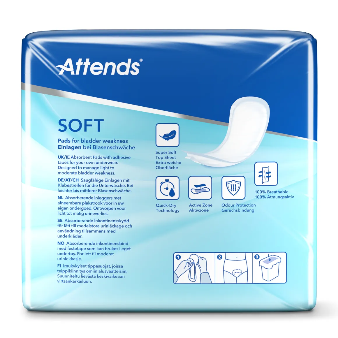 Attends Inlegger soft super 4