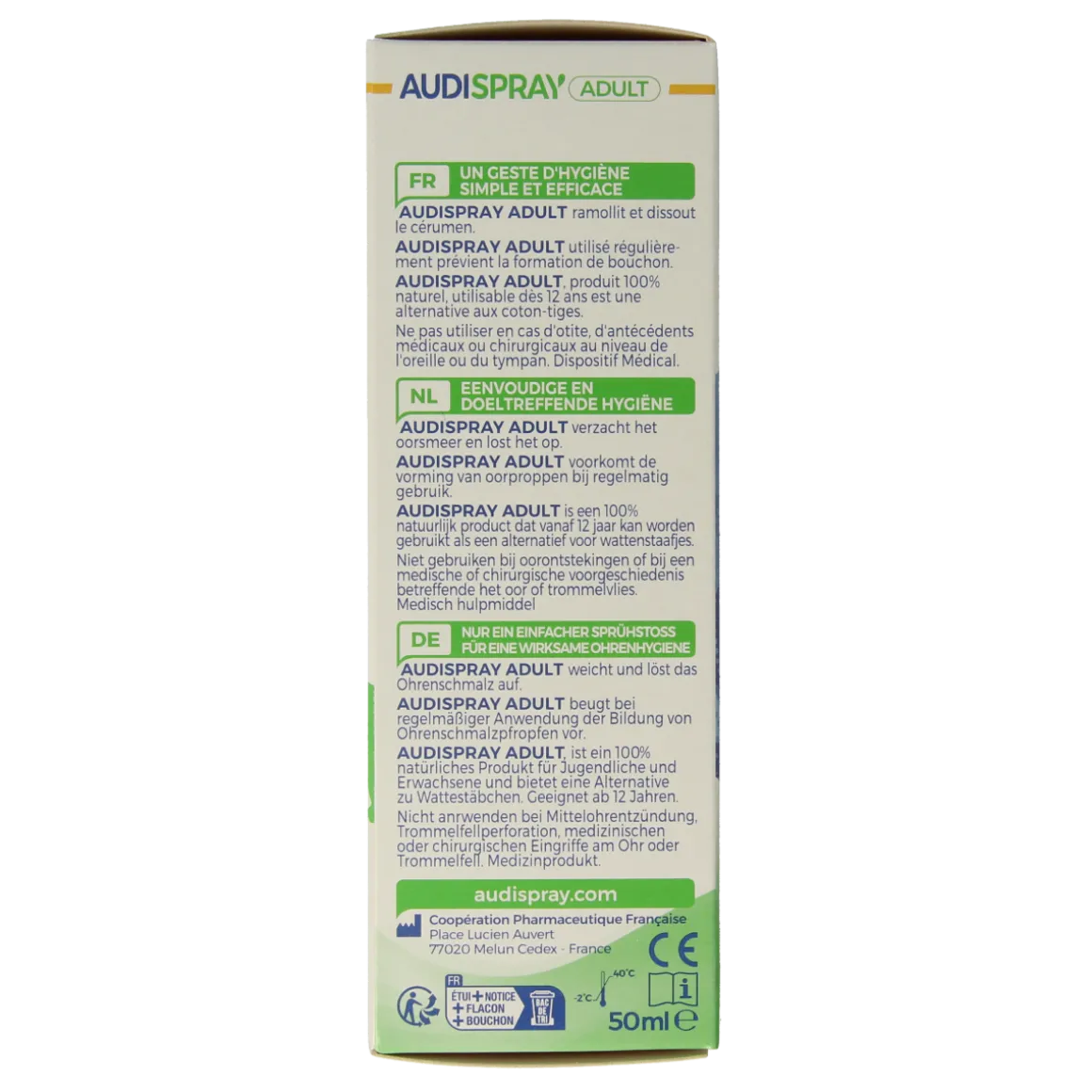Audispray Adult (pomp)
