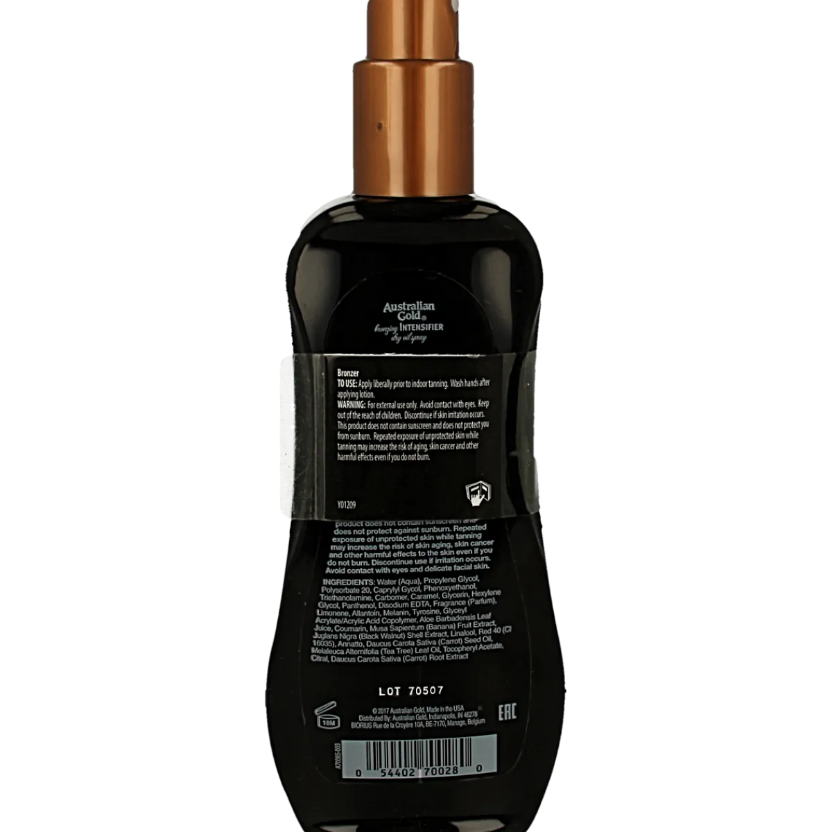 Outlet Australian Gold Bronzing intensifier dry oil spray