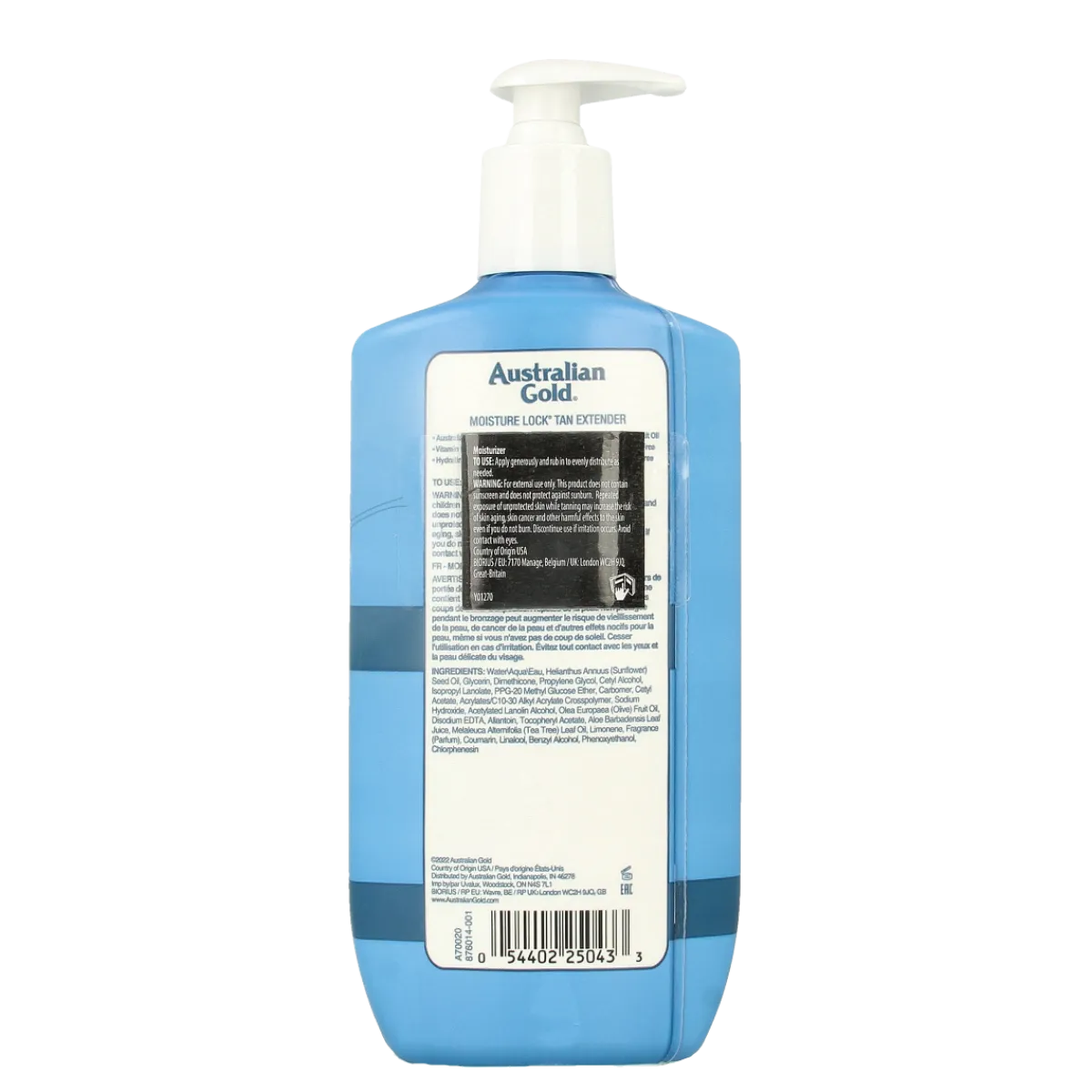Discount Australian Gold Moisture lock aftersun