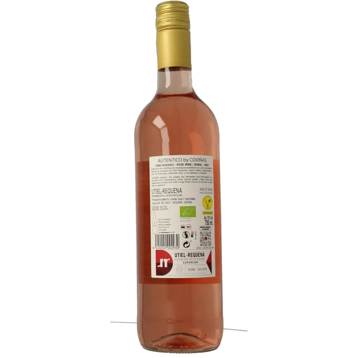 Autentico Bobal rosado rose bio