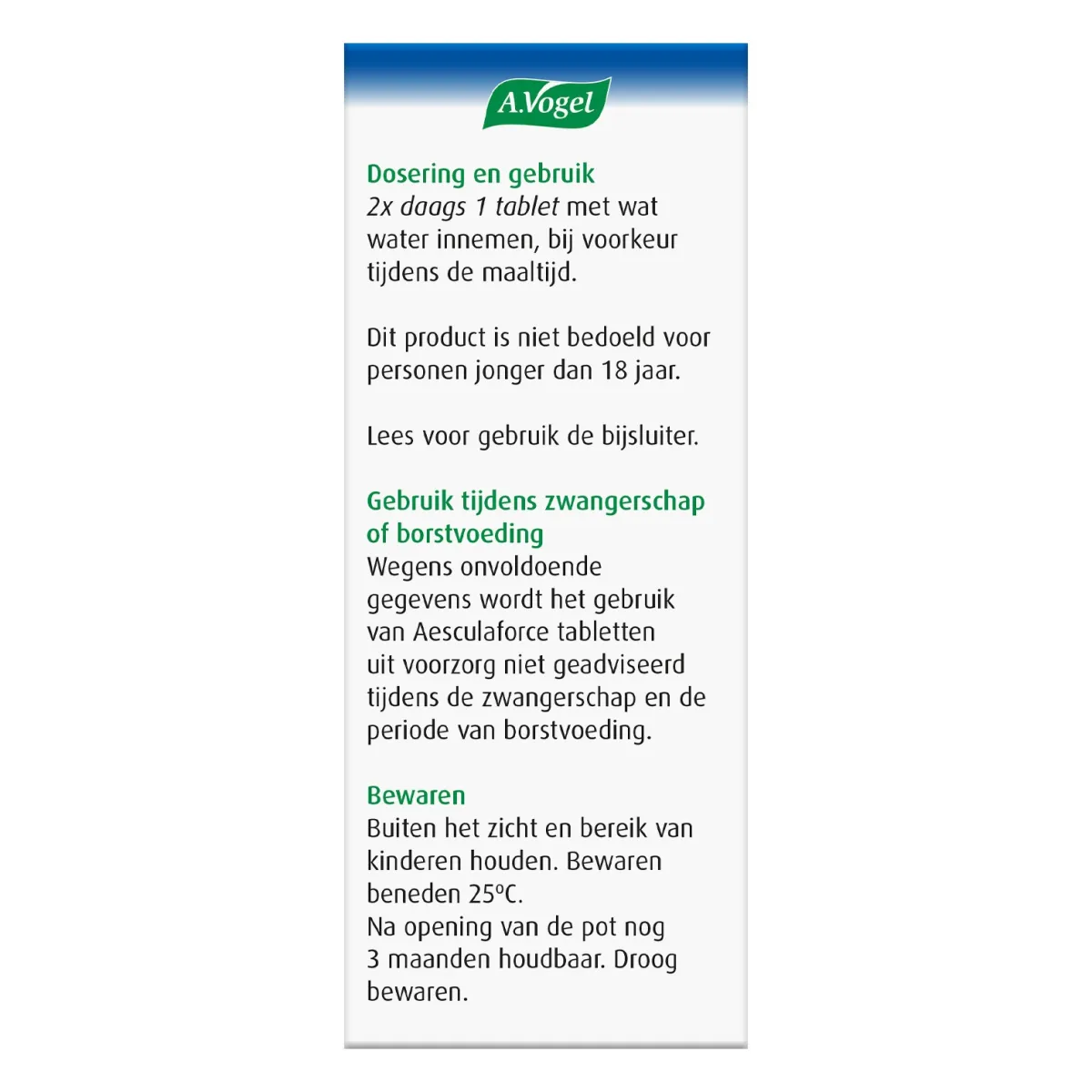 Outlet A Vogel Aesculaforce