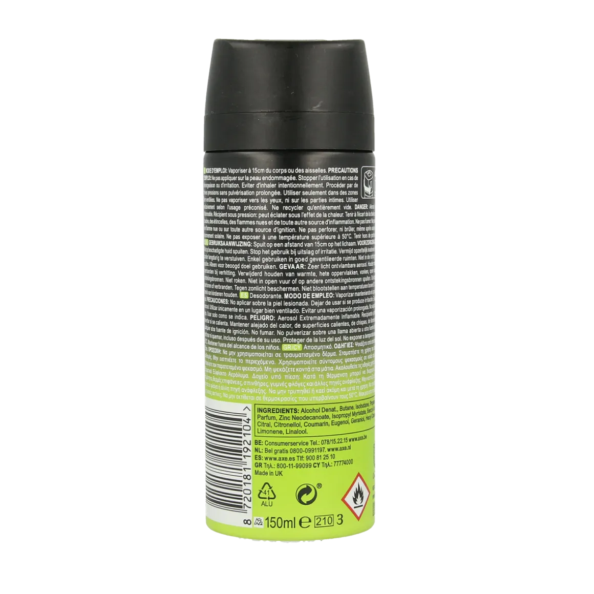 AXE Deodorant bodyspray epic fresh