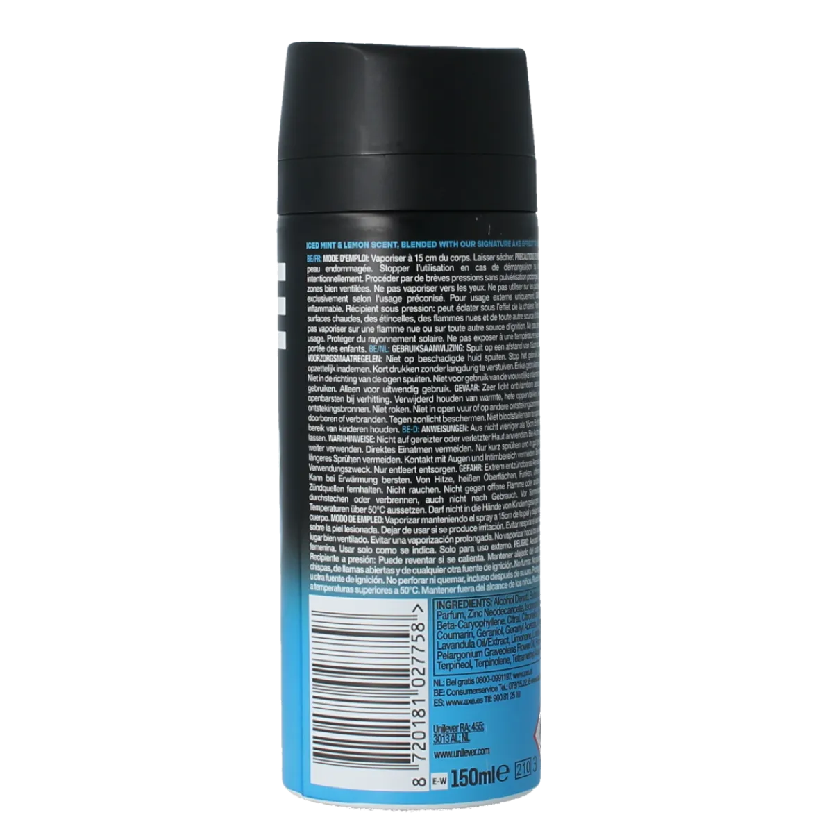Clearance AXE Deodorant bodyspray ice chill