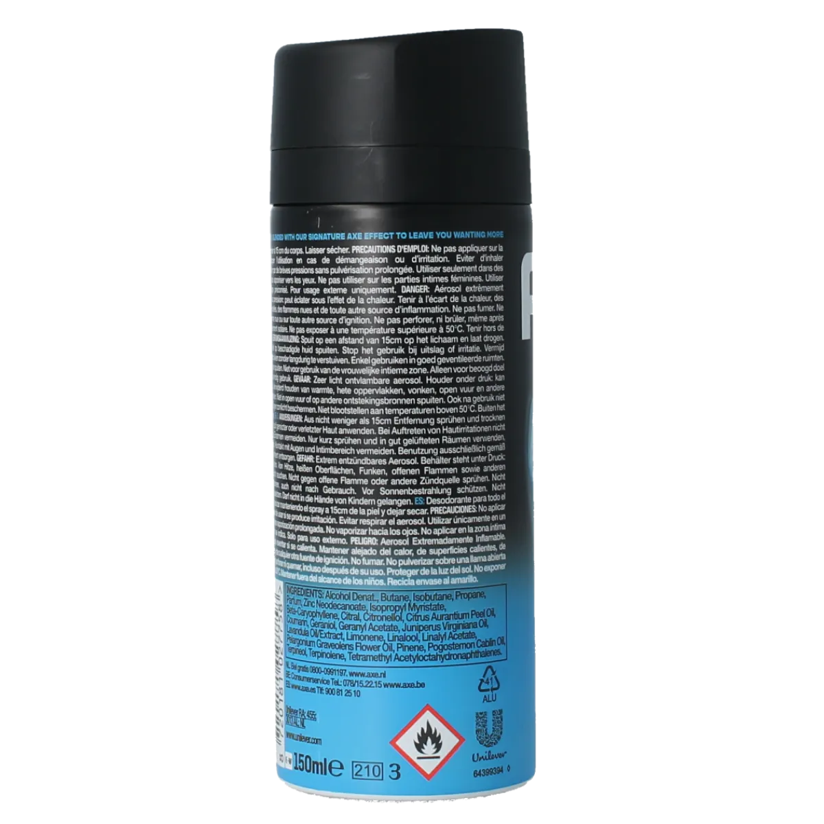 Clearance AXE Deodorant bodyspray ice chill