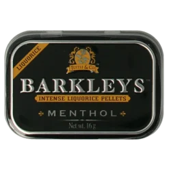 Barkleys Liquorice pellets menthol