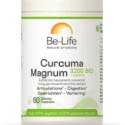 Be-Life Curcuma magnum 3200 + piperine bio