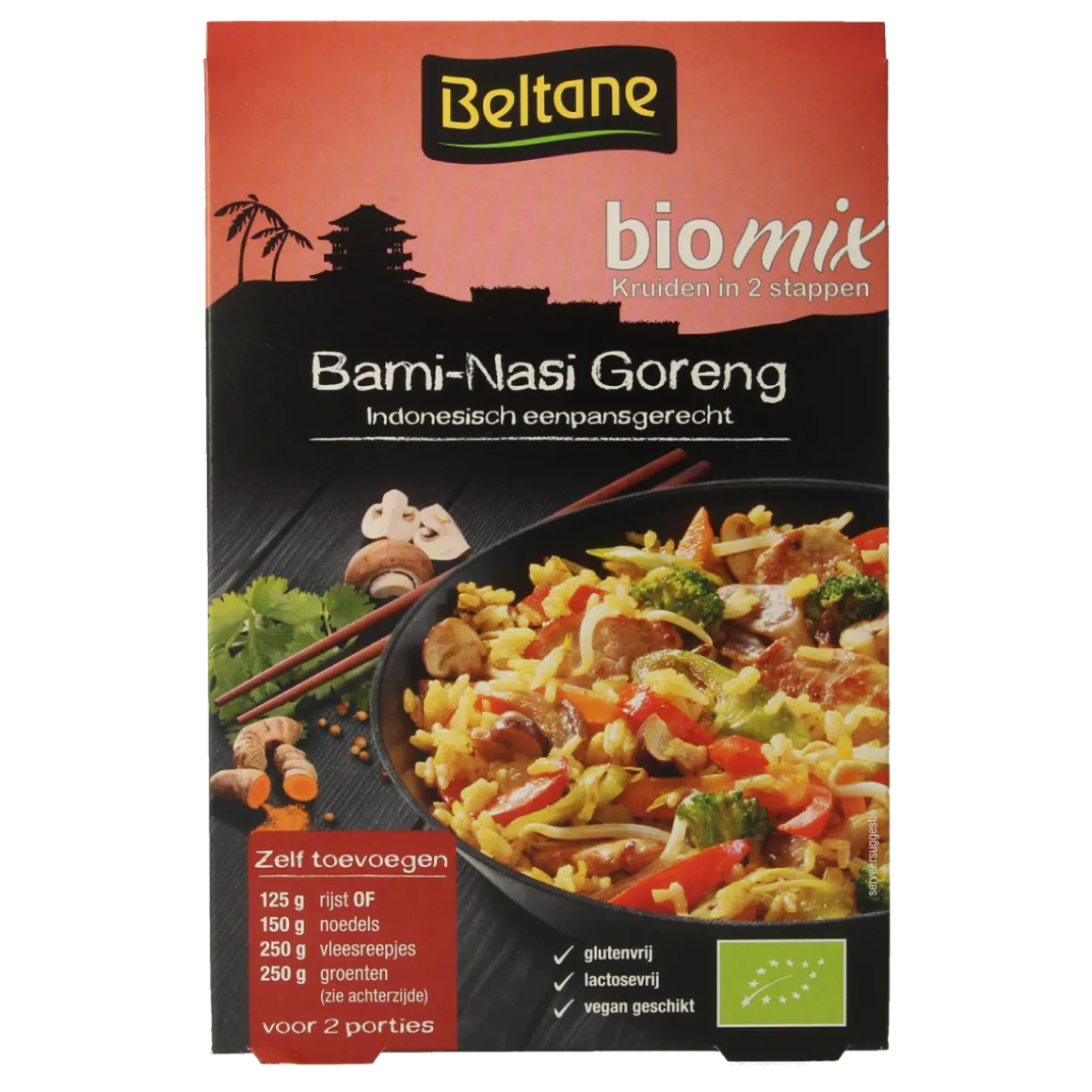 Beltane Bami & nasi goreng kruiden bio