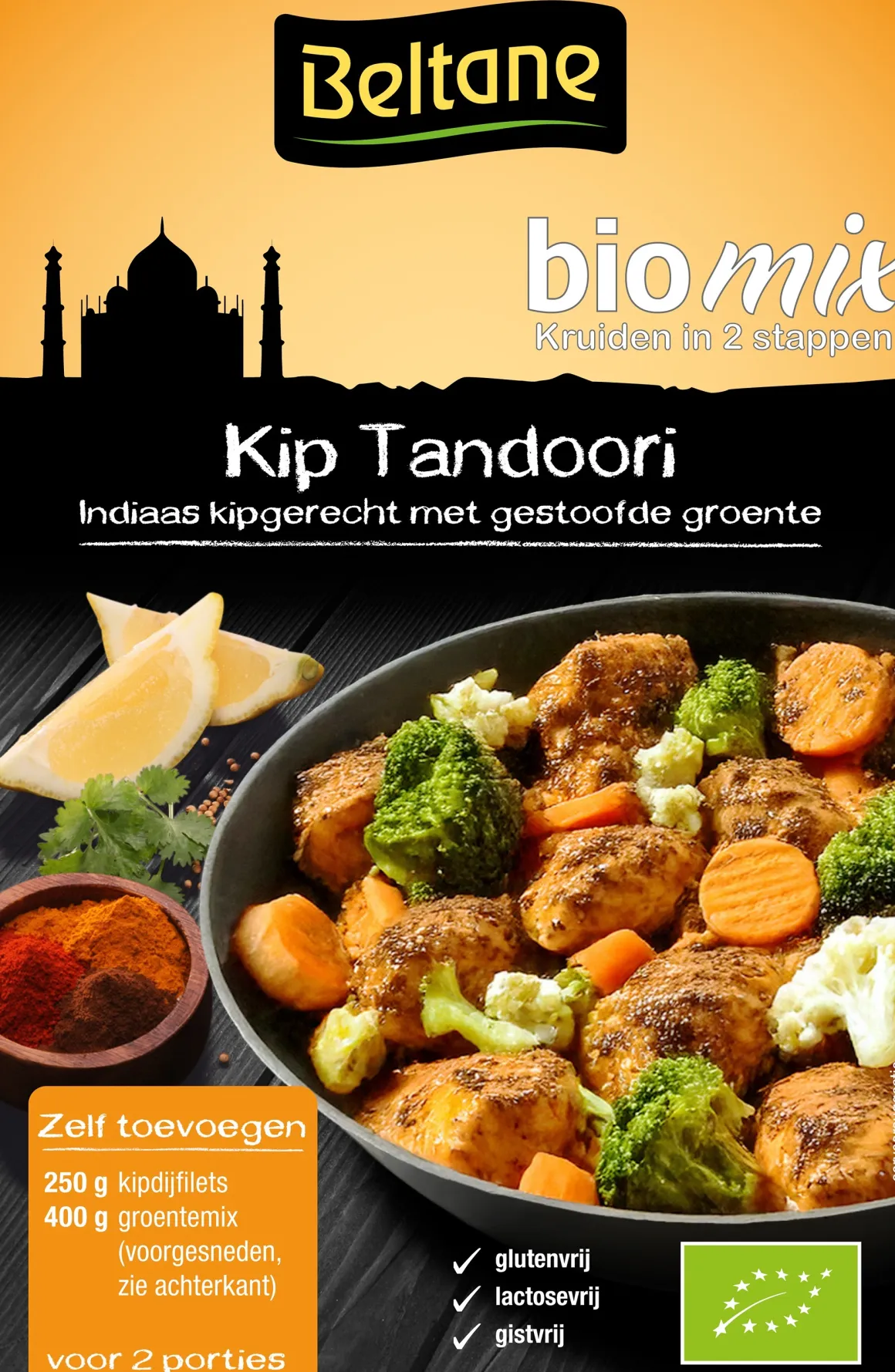 Beltane Kip tandoori kruiden bio