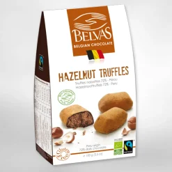 Belvas Praline hazelnoot truffels bio